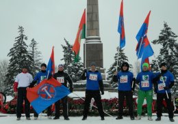 Сегодня состоялся 65-й Всероссийский легкоатлетический пробег, посвященный 69-годовщине разгрома немецко-фашистских войск под Сталинградом.