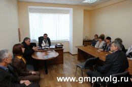 Встреча председателя ГМПР с профактивами Волгоградских областных предприятий ГМПР.