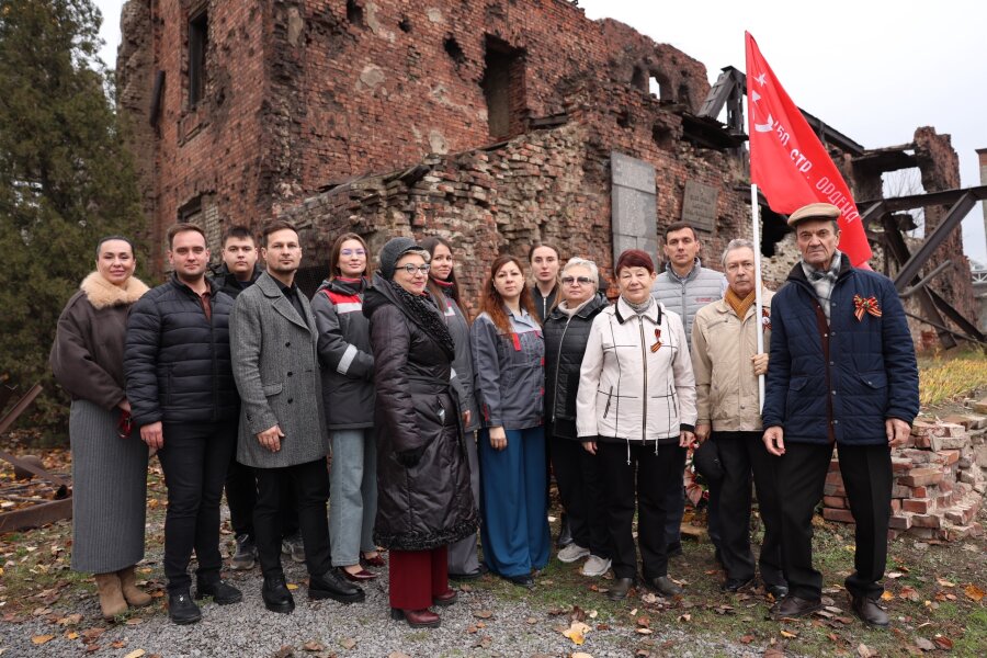 На «Красном октябре» состоялось памятное мероприятие, посвященное 83-й годовщине начала контрнаступления советских войск под Сталинградом.